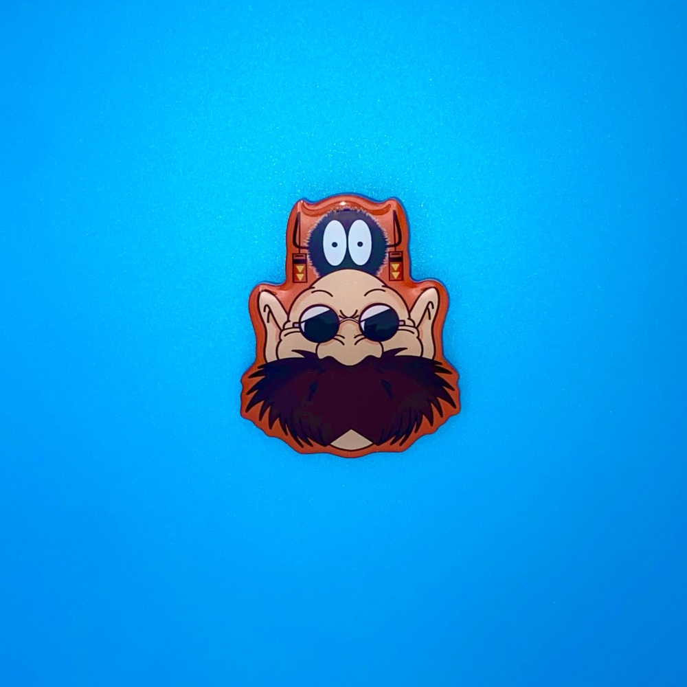 Acrylic Phone Grips (Spirited Away Themed — BoilerMan)